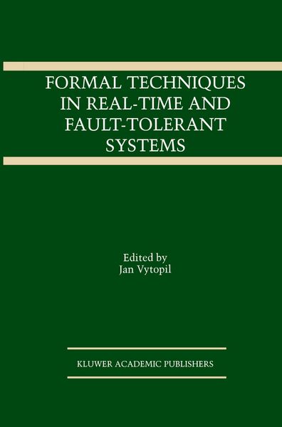 Produktbild: Formal Techniques in Real-Time and Fault-Tolerant Systems