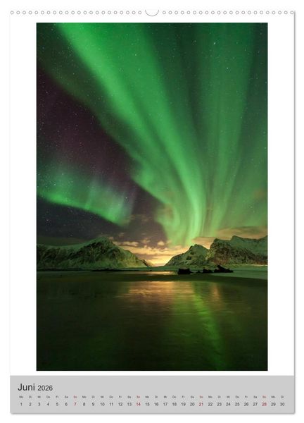Produktbild: Bezauberndes Norwegen ~ Lofoten & Nordland ~ (Wandkalender 2026 DIN A2 hoch), CALVENDO Monatskalender