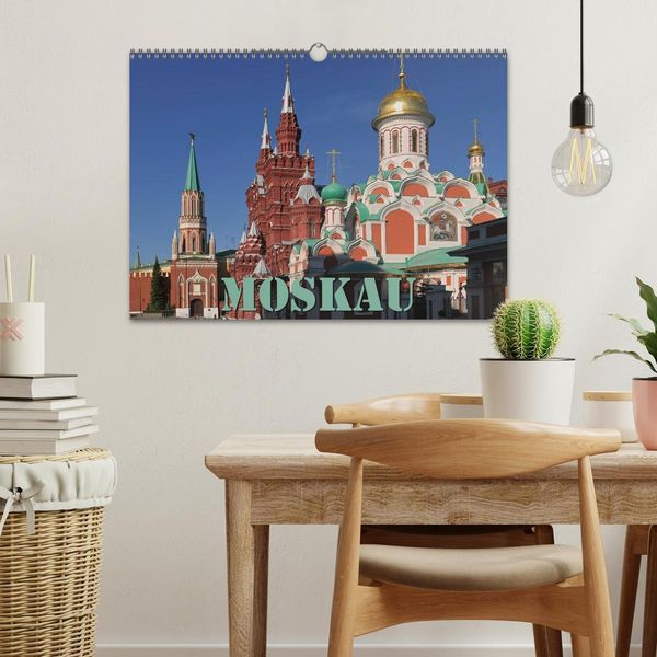 Produktbild: Moskau (Wandkalender 2026 DIN A3 quer), CALVENDO Monatskalender