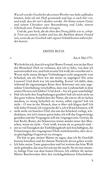 Produktbild: Die Leiden des jungen Werther