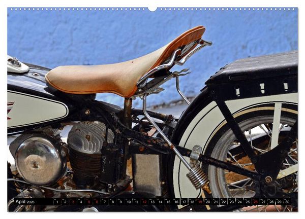 Produktbild: Harley Davidson WLA 750 (hochwertiger Premium Wandkalender 2026 DIN A2 quer), Kunstdruck in Hochglanz