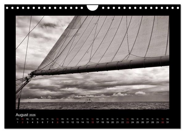 Produktbild: Segelschiffe auf der Ostsee (Wandkalender 2026 DIN A4 quer), CALVENDO Monatskalender