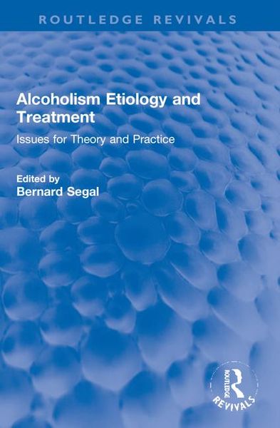 Produktbild: Alcoholism Etiology and Treatment
