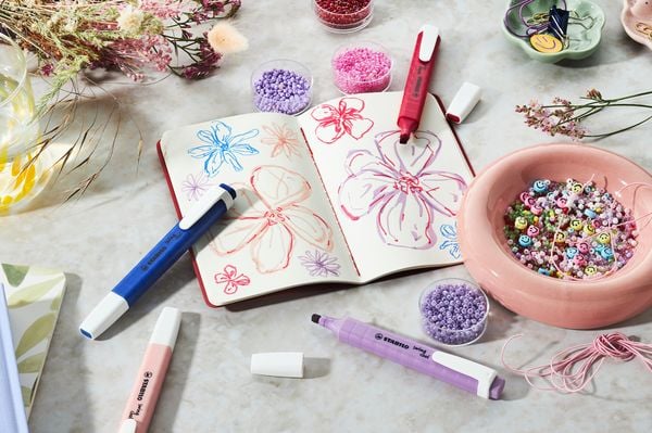 Produktbild: STABILO Textmarker swing cool NatureCOLORS Wildflower, 4er Set