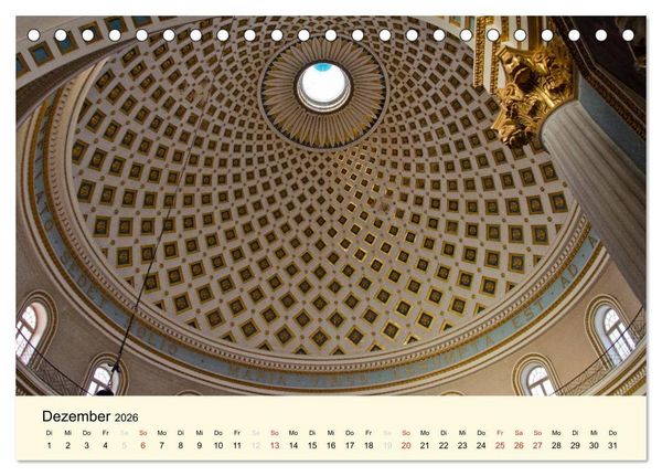 Produktbild: Malta und Gozo, Perlen im Mittelmeer (Tischkalender 2026 DIN A5 quer), CALVENDO Monatskalender