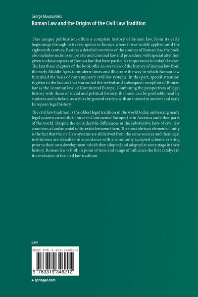 Produktbild: Roman Law and the Origins of the Civil Law Tradition