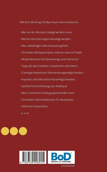 Produktbild: Work and Travel Australien