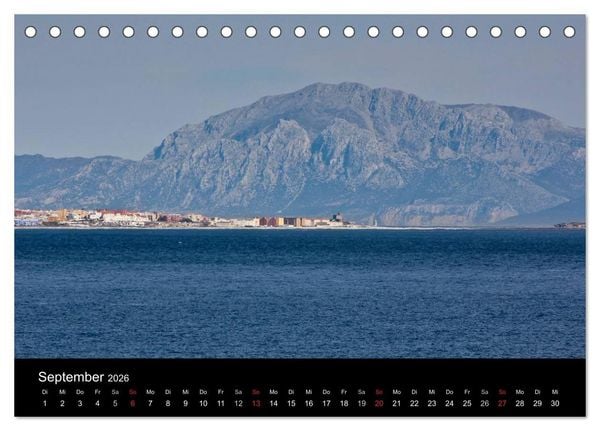 Produktbild: Tarifa - Andalusien (Tischkalender 2026 DIN A5 quer), CALVENDO Monatskalender