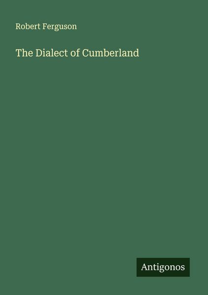 Produktbild: The Dialect of Cumberland