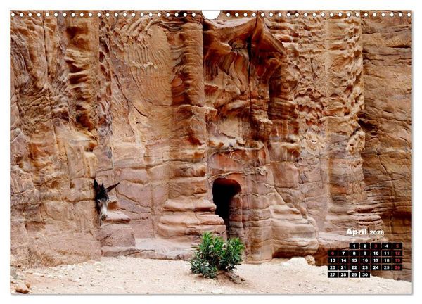 Produktbild: Petra - Felsenstadt in der W&uuml;ste (Wandkalender 2026 DIN A3 quer), CALVENDO Monatskalender