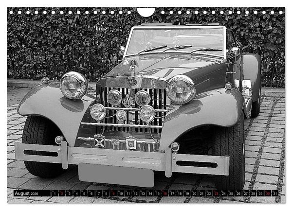 Produktbild: Automobile vergangener Jahrzehnte (Wandkalender 2026 DIN A4 quer), CALVENDO Monatskalender