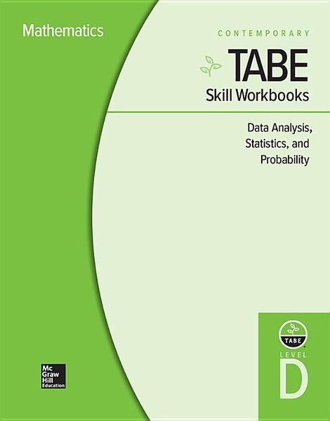 Produktbild: Tabe Skill Workbooks Level D: Data Analysis, Statistics, and Probability - 10 Pack