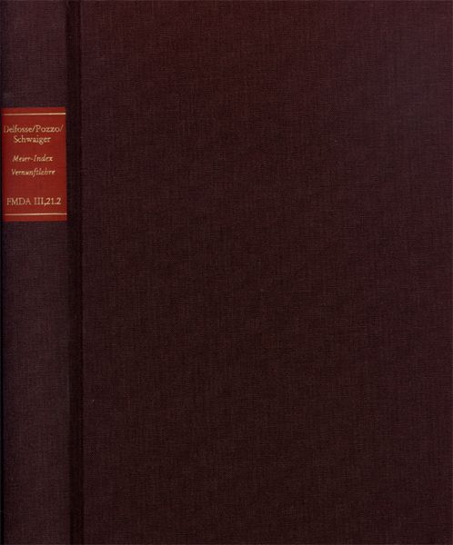 Produktbild: Kant-Index. Indices zu Wolff und seiner Schule. Kant-Index Erg&auml;nzungsband