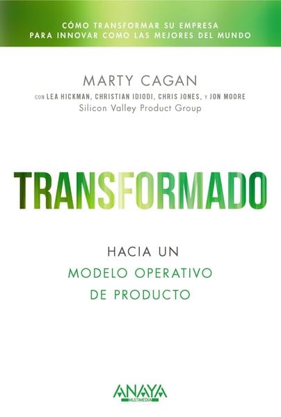 Produktbild: Transformado. Hacia un modelo operativo de producto