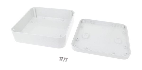 Produktbild: Hammond Electronics 1556HAWH Universal-Geh&auml;use 200 x 200 x 70 ABS Kunststoff flammhemmend Wei&szlig; 1 St.