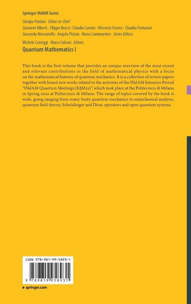 Produktbild: Quantum Mathematics I