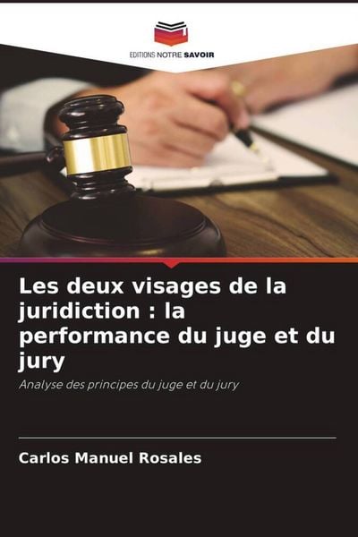 Produktbild: Les deux visages de la juridiction : la performance du juge et du jury