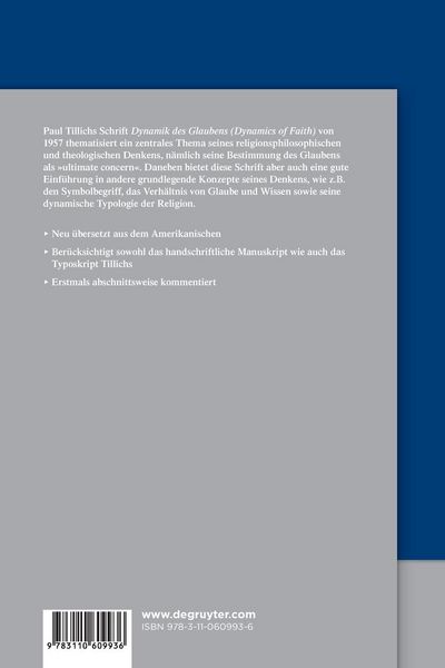 Produktbild: Dynamik des Glaubens (Dynamics of Faith)