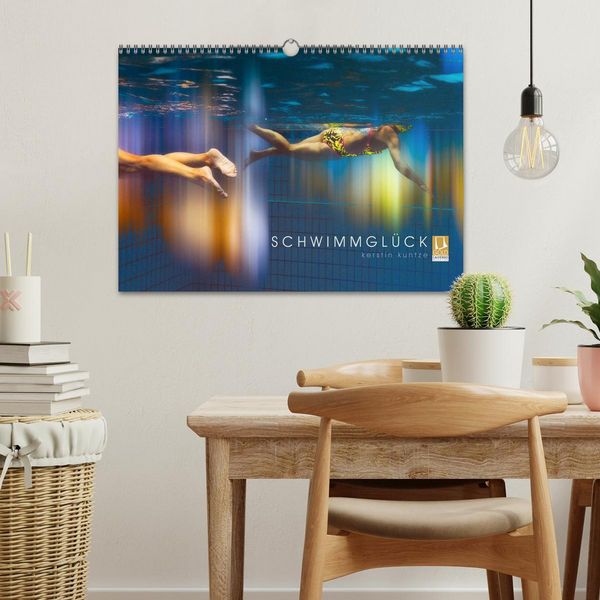 Produktbild: SCHWIMMGL&Uuml;CK (Wandkalender 2027 DIN A3 quer), CALVENDO Monatskalender