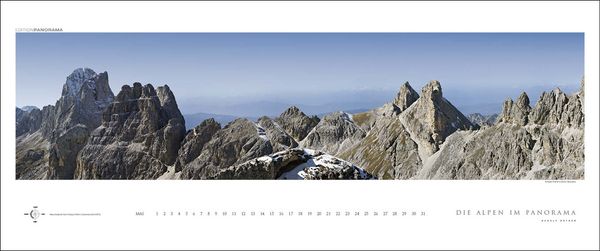 Produktbild: Die Alpen im Panorama