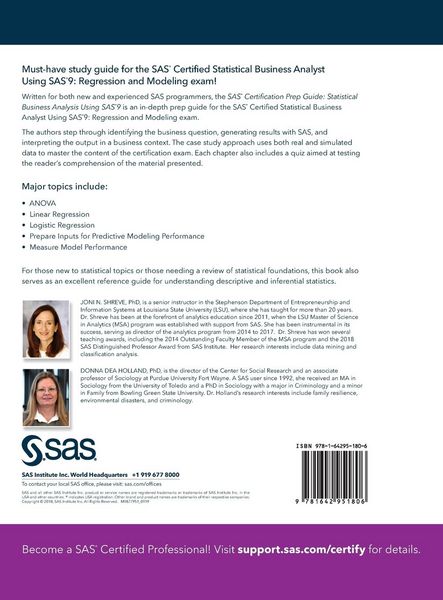 Produktbild: SAS Certification Prep Guide