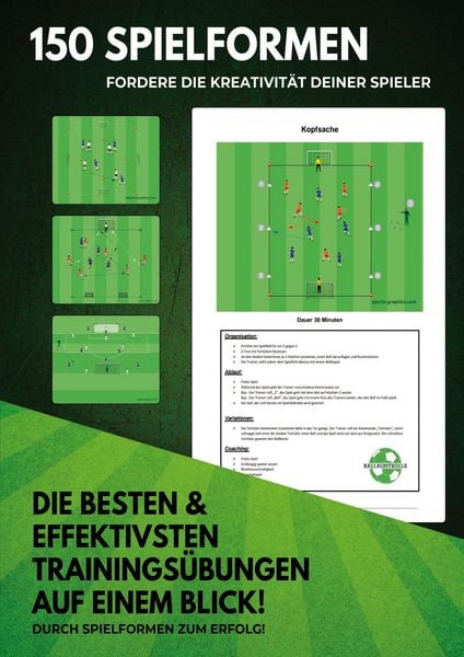 Produktbild: 150 Spielformen - Fordere die Kreativit&auml;t deiner Spieler