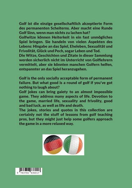 Produktbild: Die Perfekte Runde Golfwitze : The Perfect Round Of Golf Jokes