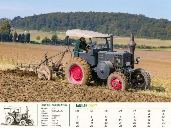 Produktbild: Faszination Schlepper Kalender 2027