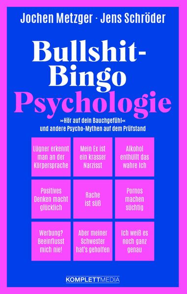 Produktbild: Bullshit-Bingo Psychologie