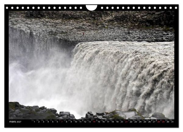 Produktbild: Balade en Islande (Calendrier mural 2027 DIN A4 vertical), CALVENDO calendrier mensuel