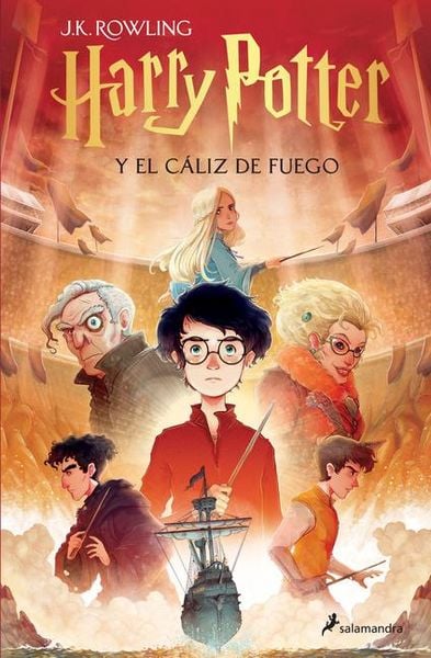 Produktbild: Harry Potter Y El C&aacute;liz de Fuego (Edici&oacute;n Con Ilustraciones de Xavier Bonet) / Harry Potter and the Goblet of Fire