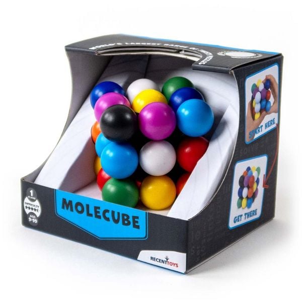 Produktbild: Mefferts Best 501236 - Mefferts Mole Cube, 3D Puzzle, Logiktrainer, Denkspiel