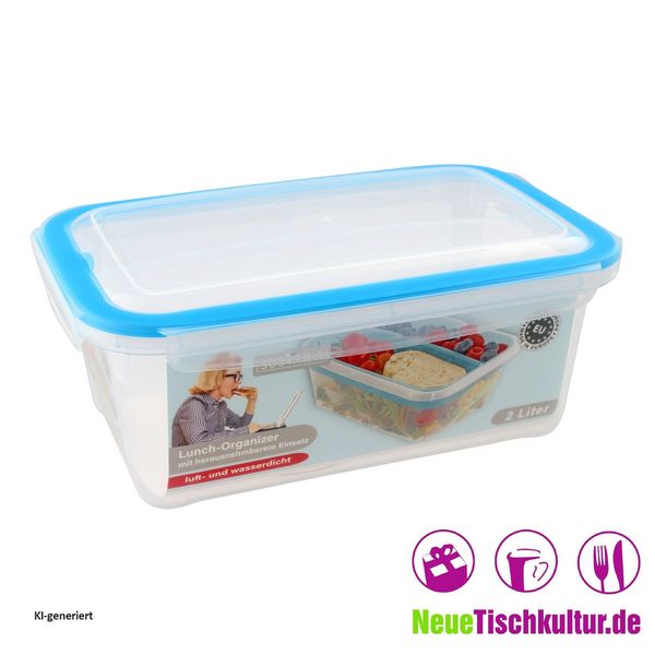 Produktbild: neuetischkultur Lunchbox mit Einsatz Sustania Lunchbox mit Einsatz Sustania
