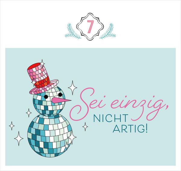 Produktbild: Postkarten-Adventskalender. Bitte lassen Sie Ihr Geb&auml;ck nicht unbeaufsichtigt!