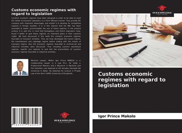 Produktbild: Customs economic regimes with regard to legislation