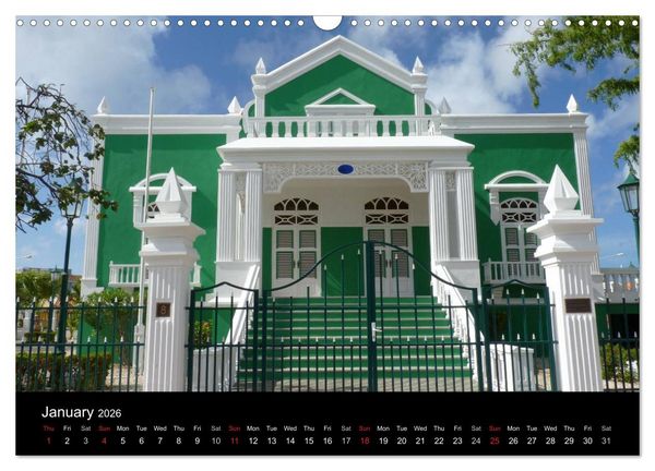 Produktbild: Monuments of Aruba 2026 (Wall Calendar 2026 DIN A3 landscape), CALVENDO 12 Month Wall Calendar