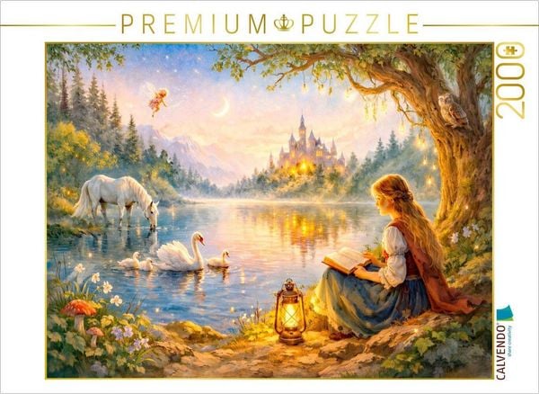 CALVENDO Puzzle Besuch im Märchenwunderland | 2000 Teile Lege-Größe 90 × 67 cm Foto-Puzzle für glückliche Stunden