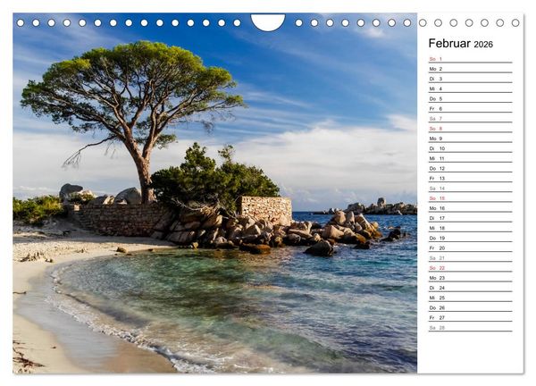 Produktbild: Wildromatisches Korsika (Wandkalender 2026 DIN A4 quer), CALVENDO Monatskalender