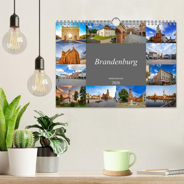 Produktbild: Brandenburg Impressionen (Wandkalender 2026 DIN A4 quer), CALVENDO Monatskalender