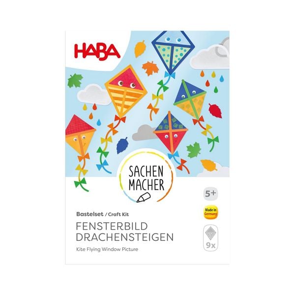 Produktbild: Bastelset - Fensterbild Drachensteigen