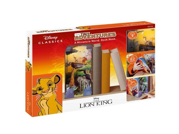 Produktbild: Book Nook DIY B&uuml;cherecke Disney K&ouml;nig der L&ouml;wen