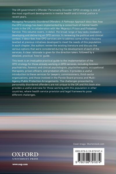 Produktbild: Managing Personality Disordered Offenders