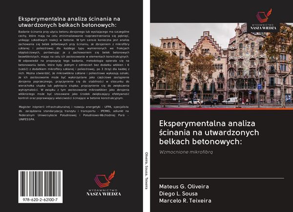 Produktbild: Eksperymentalna analiza &iquest;cinania na utwardzonych belkach betonowych:
