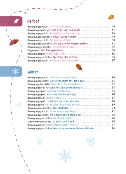 Produktbild: Das Kita-Jahreszeitenbuch: Bewegungspiele & Mitmachideen