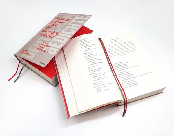 Produktbild: Reclams gro&szlig;es Buch der deutschen Gedichte. Vom Mittelalter bis ins 21. Jahrhundert