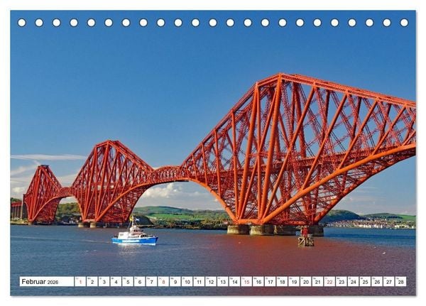 Produktbild: Schottland - Der Norden Gro&szlig;britanniens (Tischkalender 2026 DIN A5 quer), CALVENDO Monatskalender