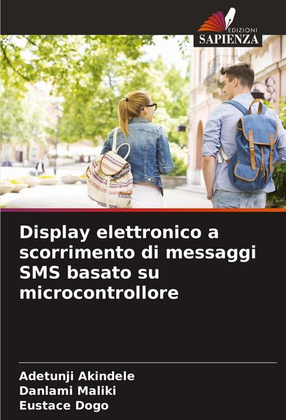 Produktbild: Display elettronico a scorrimento di messaggi SMS basato su microcontrollore