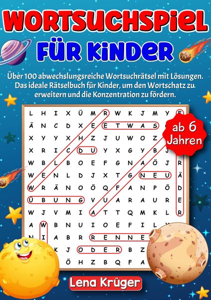 Produktbild: Wortsuchspiel f&uuml;r Kinder ab 6 Jahren