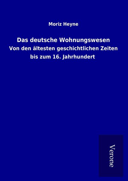 Produktbild: Das deutsche Wohnungswesen