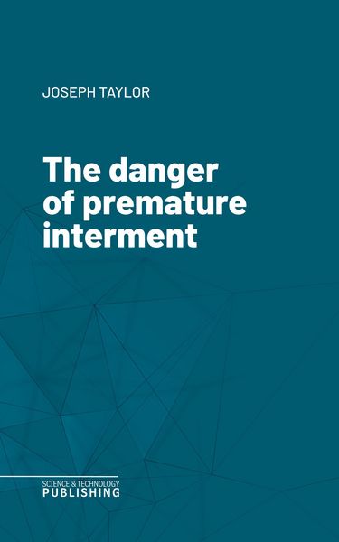 Produktbild: The danger of premature interment